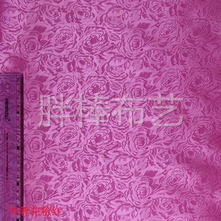 Venta directa en stock seda luz de seda tela teñida computadora tv monitor jacquard rosa europa jacquard tela Application Scenario