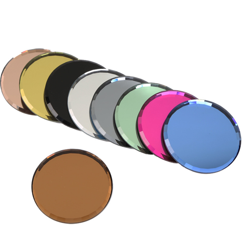 Nail mirror glass color palette display board color palette nail photography props
