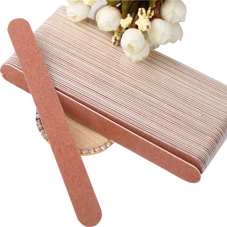 Kaflanta nail thin sand bar manicure wood core sand bar grinding sand bar nail tools wholesale manufacturers