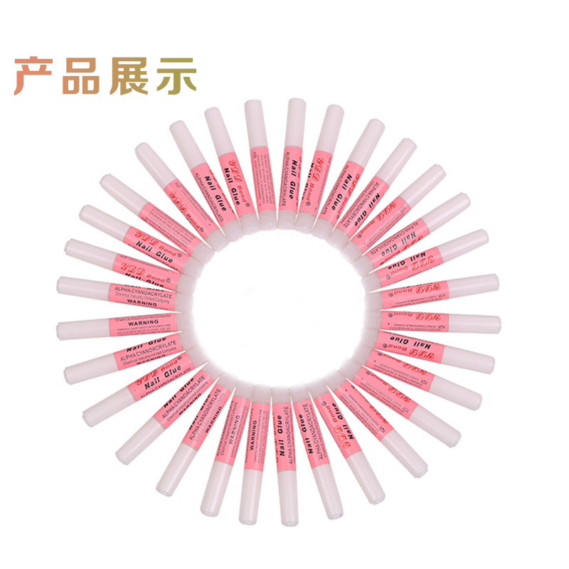 美甲用品批发 2g胶水 贴钻胶水 美甲胶水 指甲专用胶水细节图