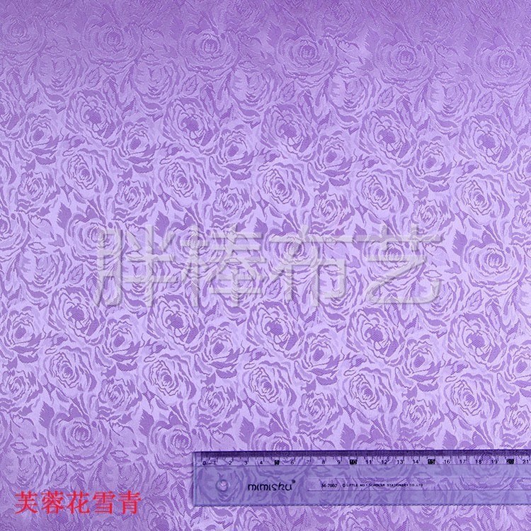 Venta directa en stock seda luz de seda tela teñida computadora tv monitor jacquard rosa europa jacquard tela Item Picture