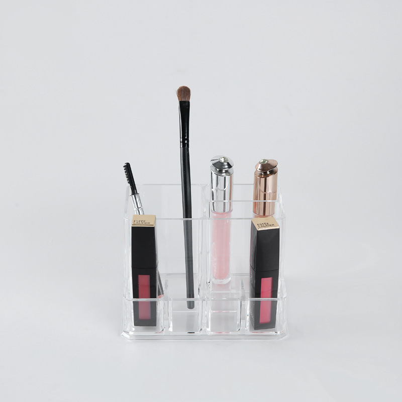 Stepped compartments box for ladies and girls, storage box for cosmetics, lipsticks, perfumes and lipsticks, and storage box for skin care products. Specification image