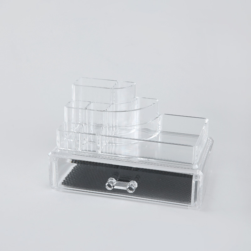 Jewelry storage box, large plastic dust-proof transparent organization box, ear stud, hairpin, ring and accessory covered storage box Application Scenario