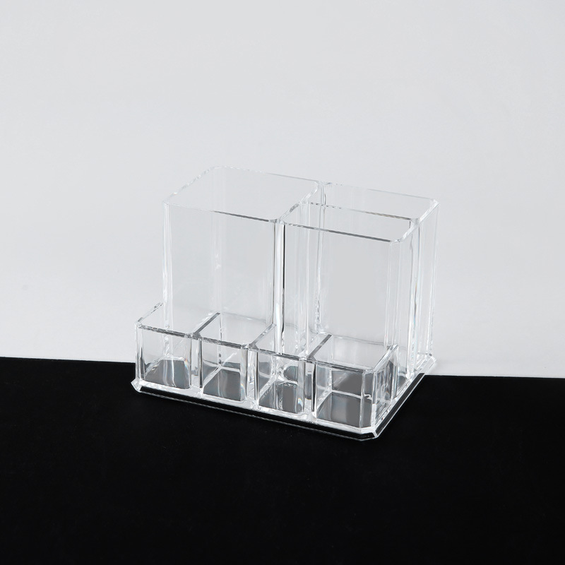 Stepped compartments box for ladies and girls, storage box for cosmetics, lipsticks, perfumes and lipsticks, and storage box for skin care products.