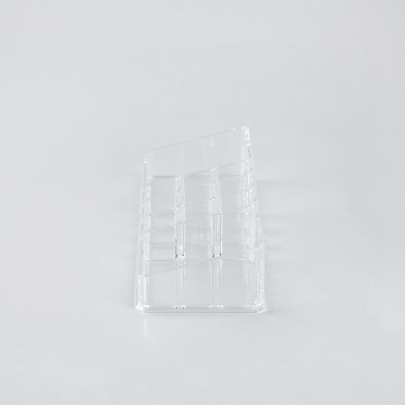 Qiaofeng Desktop Organization and Storage Box, multi-functional dust-proof cosmetics storage box, lid-free plastic lipstick storage box Specification image