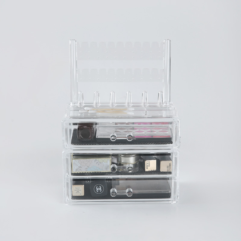 Cross-border European, American, Japanese and Korean jewelry storage boxes, drawer-type cosmetic storage boxes and accessories. Jewelry drawer storage box Application Scenario