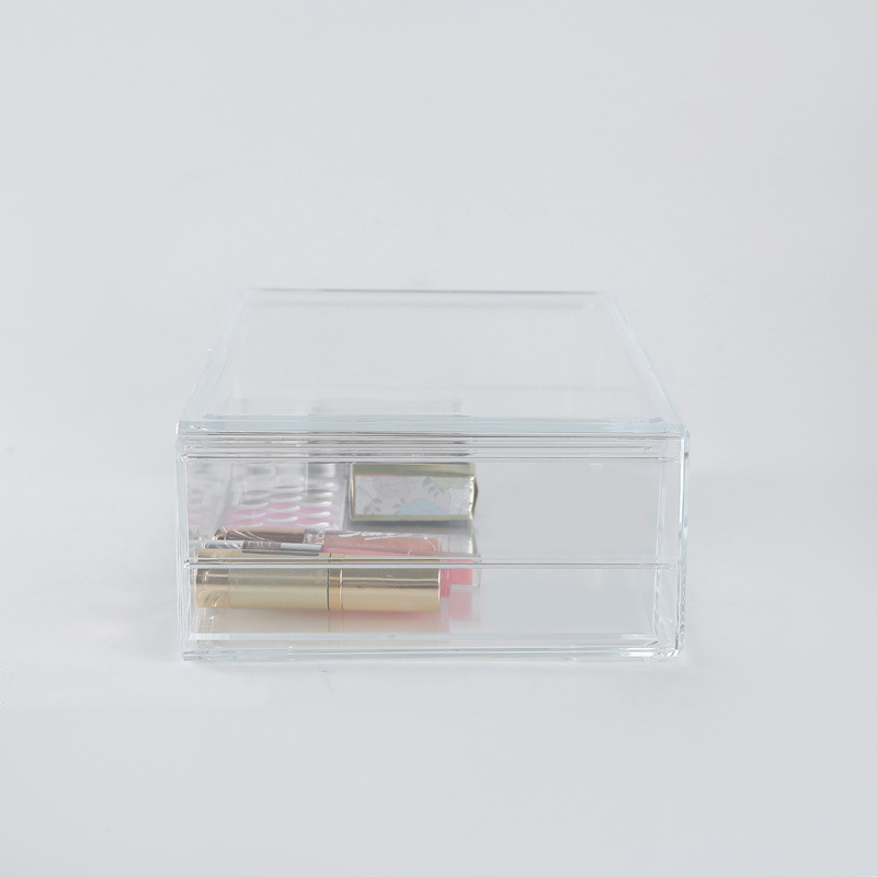 Qiaofeng single-layer drawer-type cosmetics and skin care products storage box for ladies and girls, jewelry, accessories and bracelets storage box Application Scenario