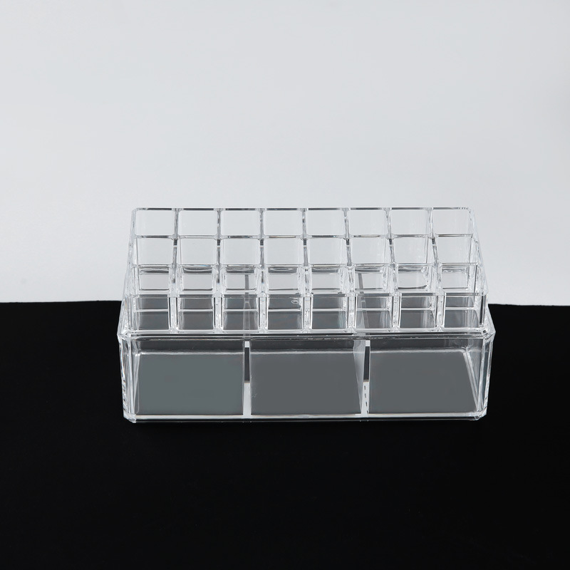 Manufacturers direct lipstick storage box Cosmetics storage box lip honey storage box dustproof lipstick storage box.
