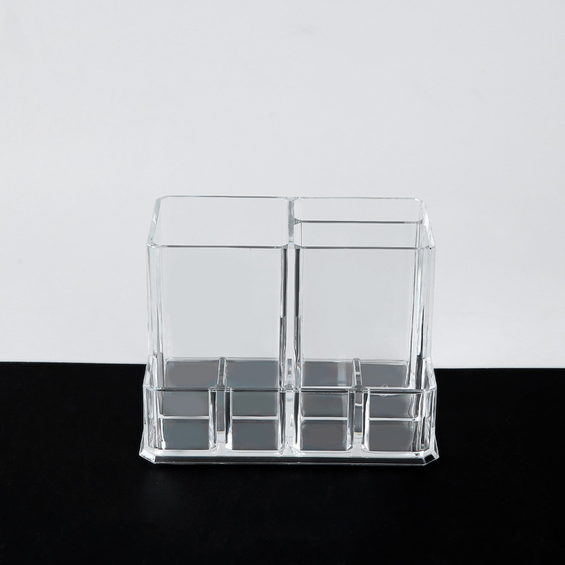 Stepped compartments box for ladies and girls, storage box for cosmetics, lipsticks, perfumes and lipsticks, and storage box for skin care products. details Picture