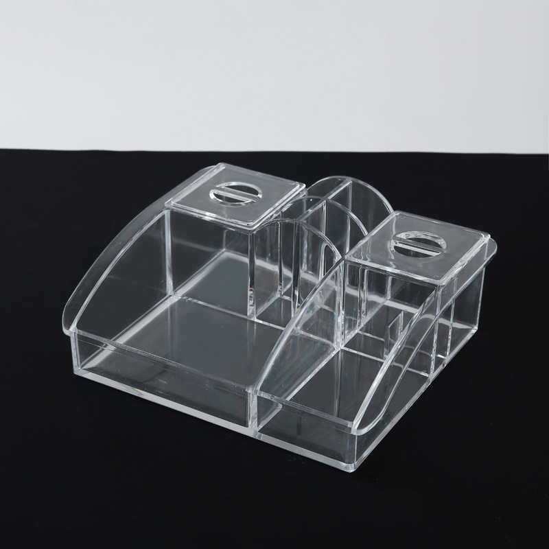 Multi - lattice crystal lipstick shelf grid display shelf lipstick cosmetics storage box display shelf color makeup sample shelf