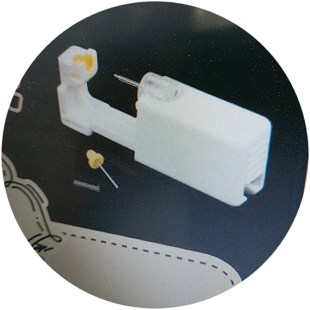 新品弗斯美特一次性隐形套管防过敏无菌隐形打耳洞穿耳神器耳洞枪白底实物图