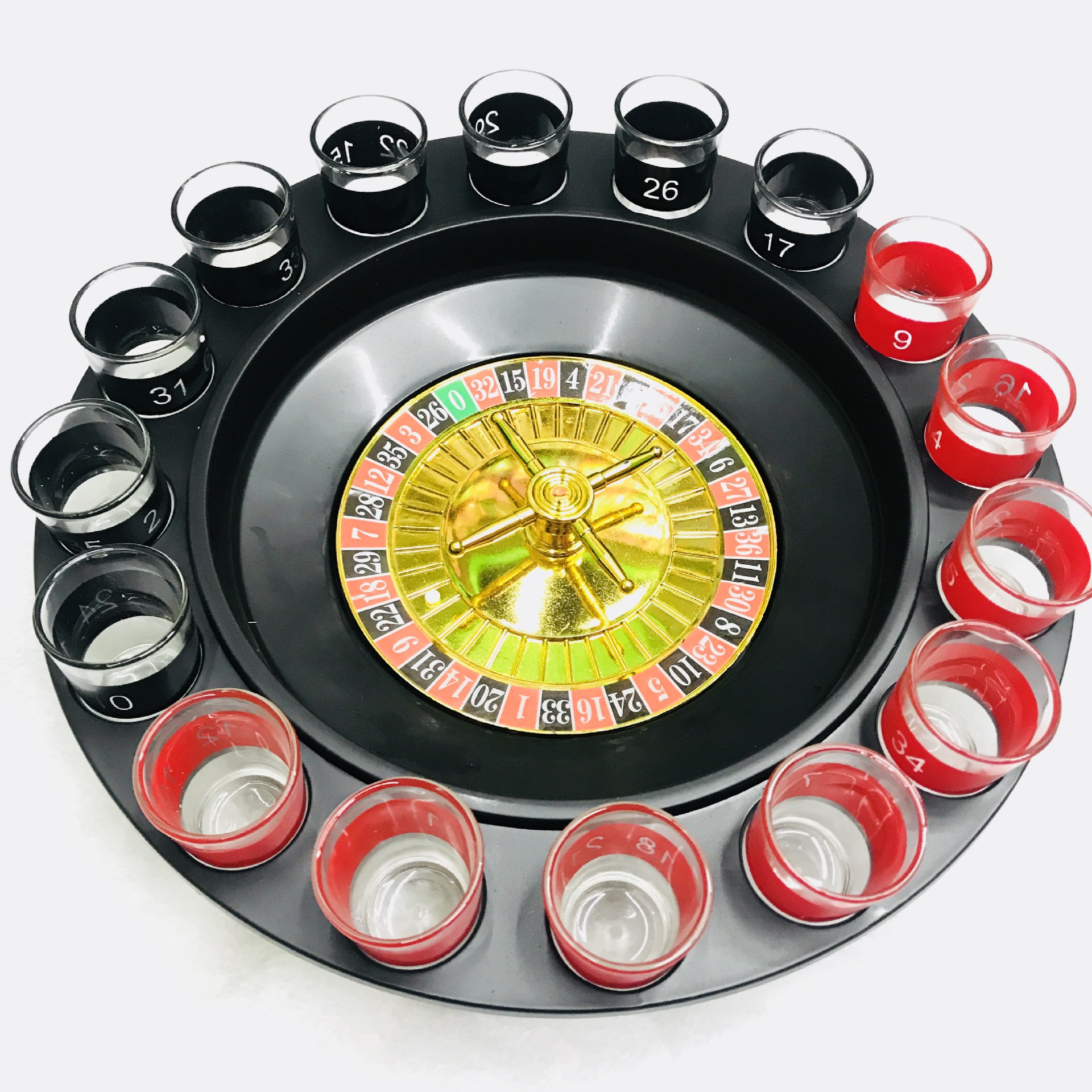 Roulette Drinking Game 16孔杯烈 泡沫装俄罗斯转轮盘 酒杯游戏