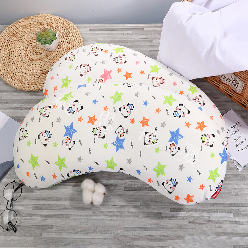 Four Seasons Universal Baby pillow for infants is comfortable, breathable, semicircular memory pillow for infants, and is designed to prevent deflecting of the head thumbnail