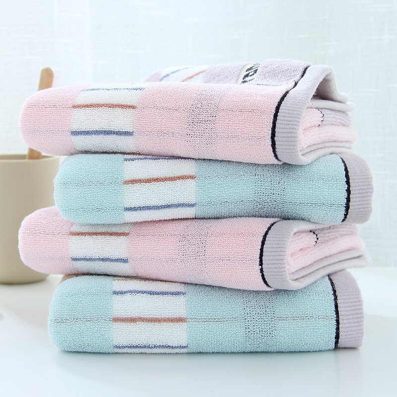 Yiwu quality towel brand: Absorbent towels, towel gift sets, 1101 jacquard fashionable towels Application Scenario