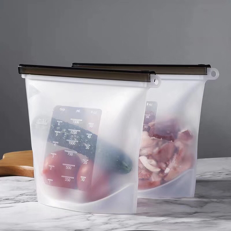 厨房用品 硅胶保鲜袋 冰箱保鲜袋 水果保鲜袋产品图