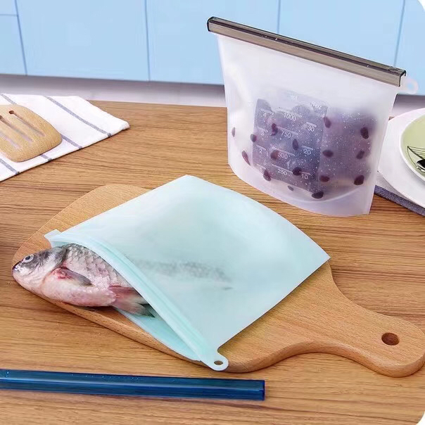 厨房用品 硅胶保鲜袋 冰箱保鲜袋 水果保鲜袋细节图