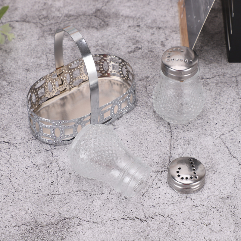 厂家直销家用调味罐 撒粉筒调味罐 饭店餐馆专用调味瓶长期批发产品图