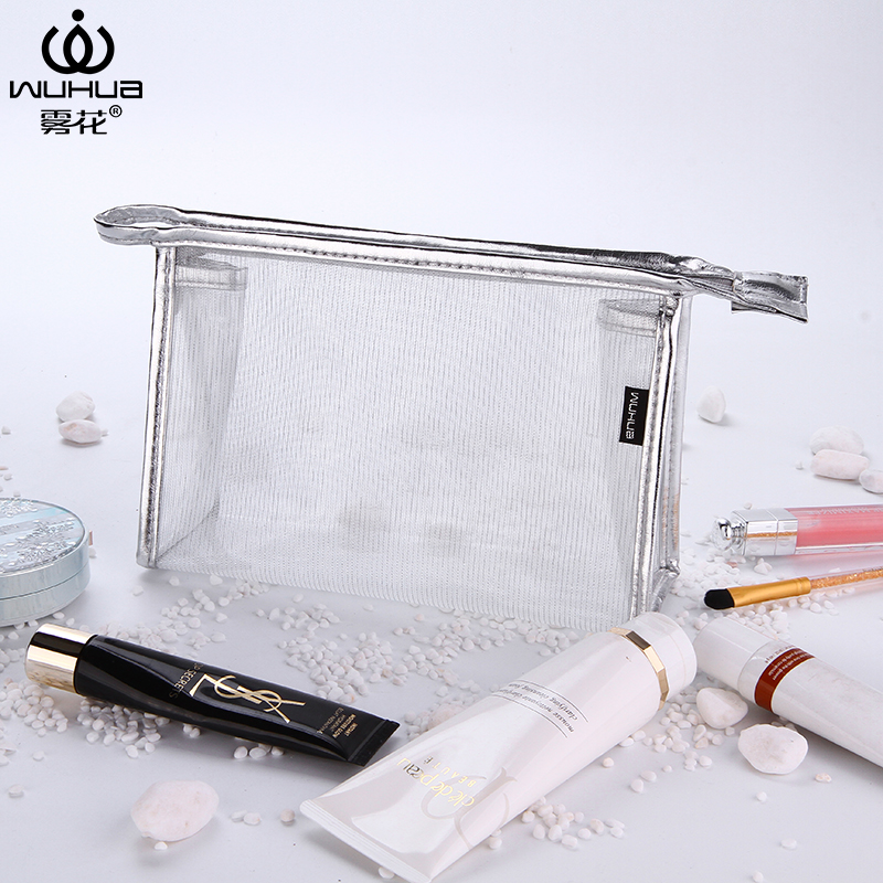 Factory direct selling new PVC transparent gauze waterproof multi-functional three-dimensional makeup package travel wash gargle package storage package thumbnail