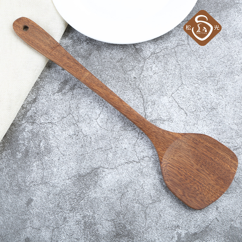 Chicken Wings Wooden Shovel No Paint Cooking Dish Shovel Non-Stick Pan Does Not Hurt The Pot Wooden Shovel Manufacturers Wholesale Item Picture