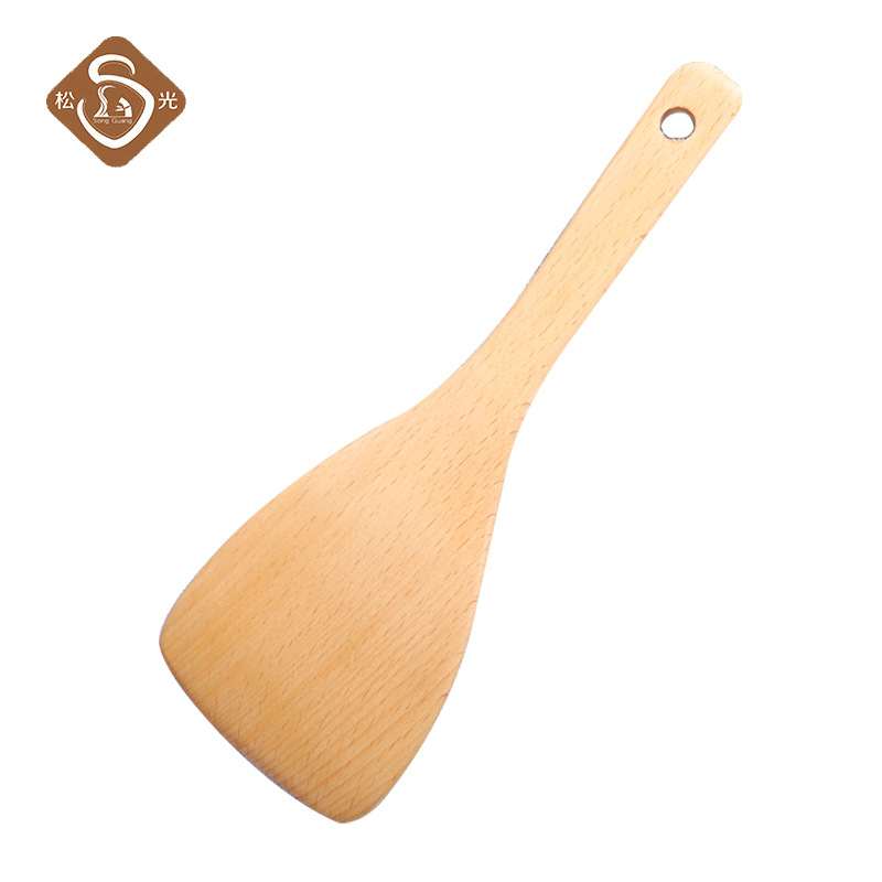Pine Spatula Beech Spatula Skew Spatula Cooking Wood Spatula Tableware For Non-Stick Pans Non-Lacquered Wood Spatula Application Scenario