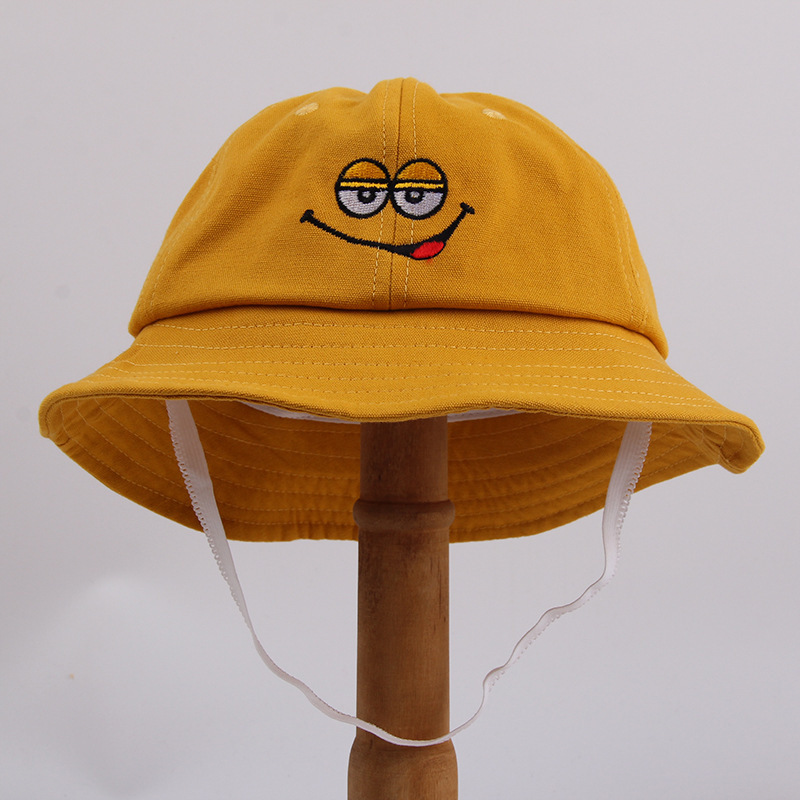 Children's Fisherman Hat Tide Girls Basin Hat Summer Cool Hat Thin Spring And Autumn Canvas Sun Hat Application Scenario