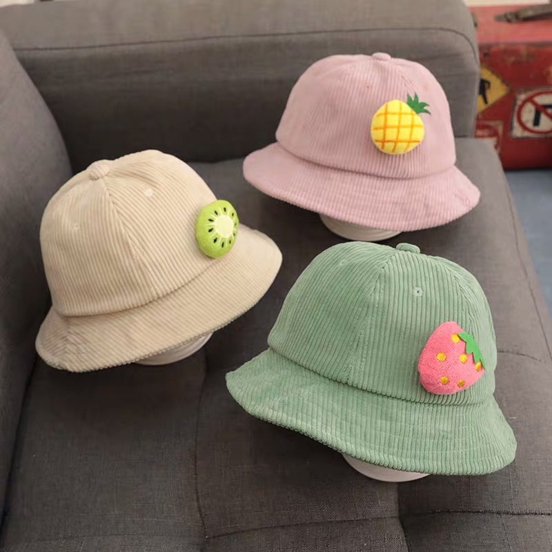 Baby Hat Spring Autumn Cute Girl Boy Hipster Fisherman Hat 1-3 Year Old Child Autumn Winter Foreign Style Child Autumn Style 2 Specification drawing