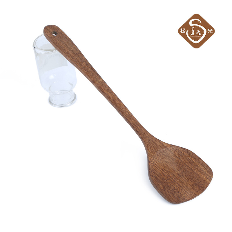 Chicken Wings Wooden Shovel No Paint Cooking Dish Shovel Non-Stick Pan Does Not Hurt The Pot Wooden Shovel Manufacturers Wholesale Application Scenario