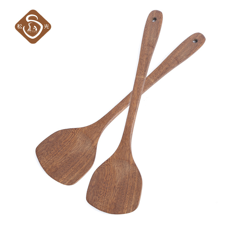 Chicken Wings Wooden Shovel No Paint Cooking Dish Shovel Non-Stick Pan Does Not Hurt The Pot Wooden Shovel Manufacturers Wholesale