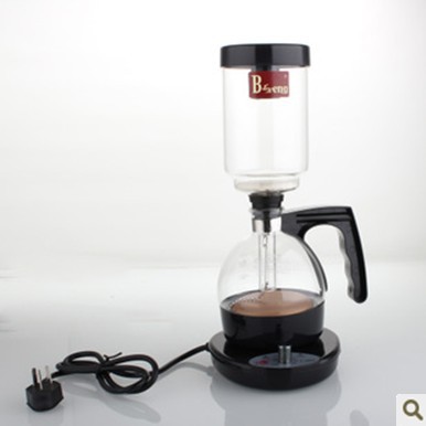 Born coffee 5th generation Imperial Electric Siphon Coffee pot Black electric Siphon coffee pot thumbnail