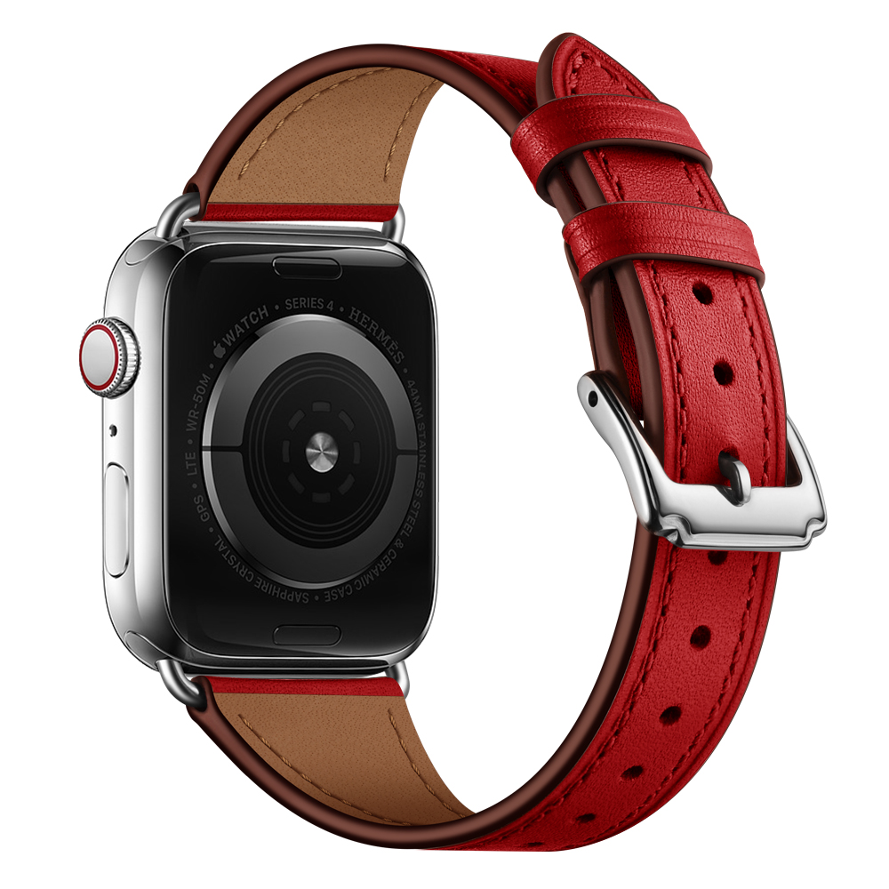 Yiwu Quality Apple Watch1/2/3/4/5 Slim Leather Strap Specification image