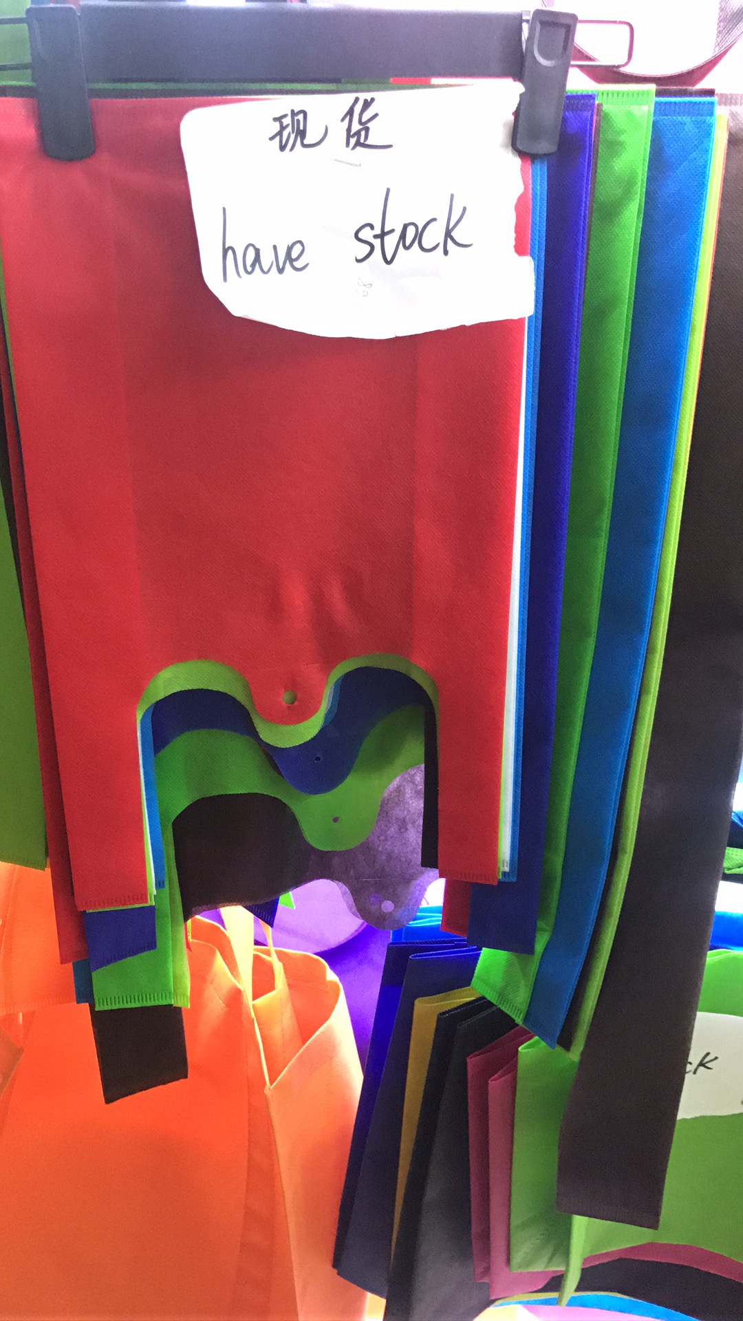 Non-woven fabric bag/vest bag