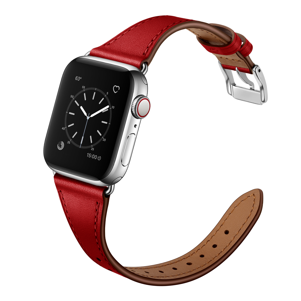 Apple Watch1/2/3/4/5 slim-fit leather strap thumbnail