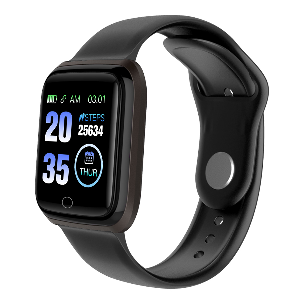 Yiwu Good Goods A6 Color Screen Smart Bracelet, new metal Bluetooth waterproof heart Rate monitoring full-screen details Picture