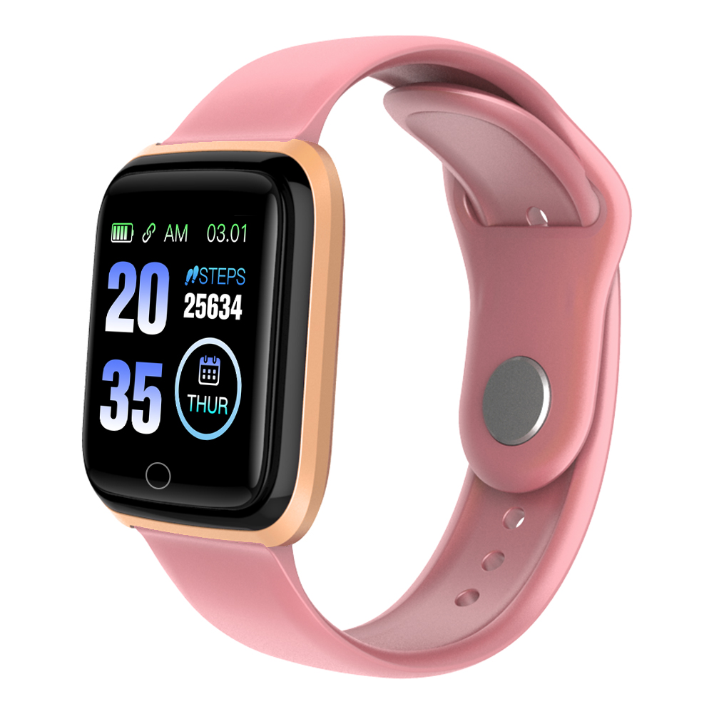 Yiwu Good Goods A6 Color Screen Smart Bracelet, new metal Bluetooth waterproof heart Rate monitoring full-screen Item Picture
