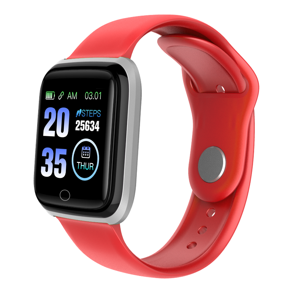 Yiwu Good Goods A6 Color Screen Smart Bracelet, new metal Bluetooth waterproof heart Rate monitoring full-screen Specification image