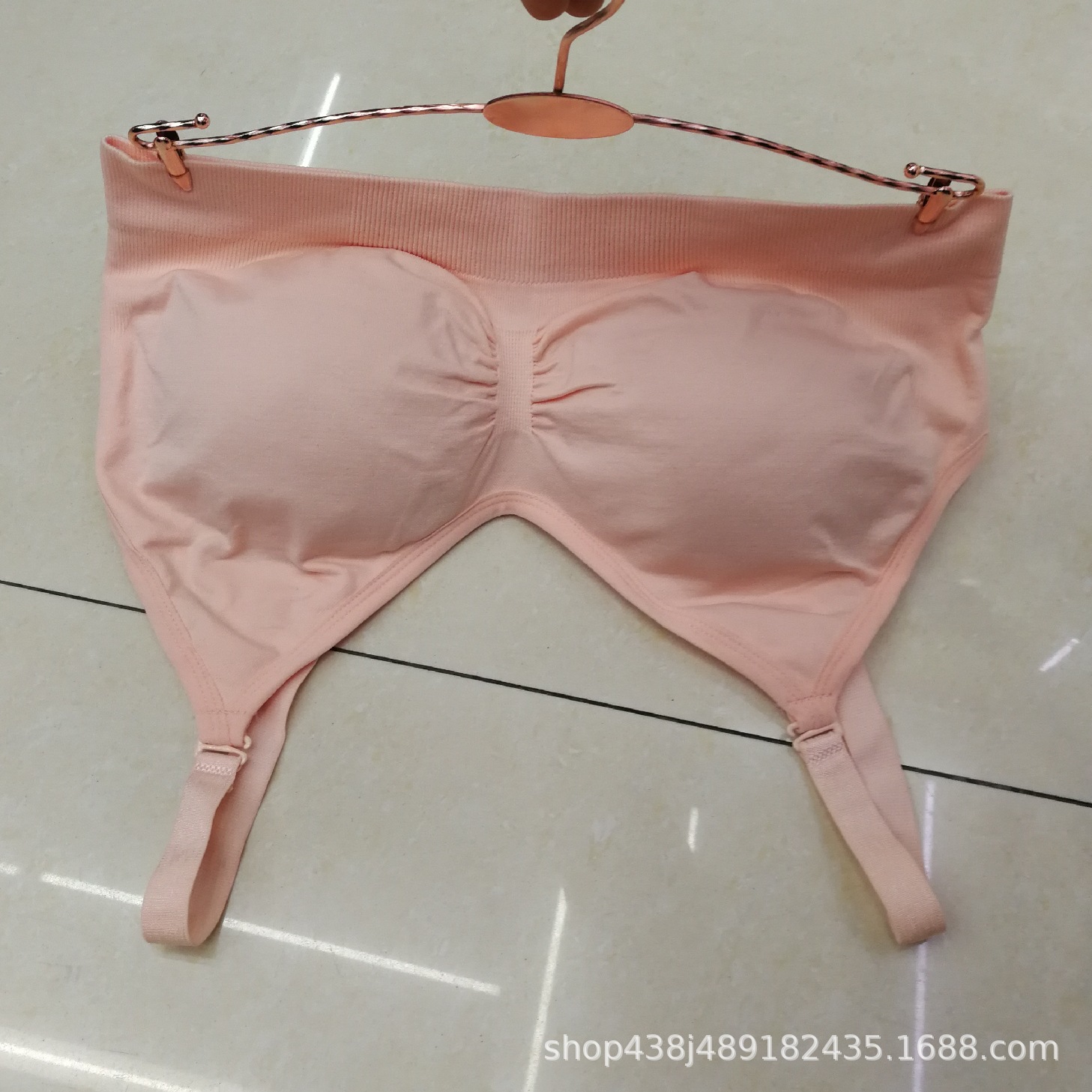 Seamless No-Wire Bra Lingerie Wholesale Detachable Inner Cup Polyamide Adjustable Strap Vest Lingerie Women details Picture