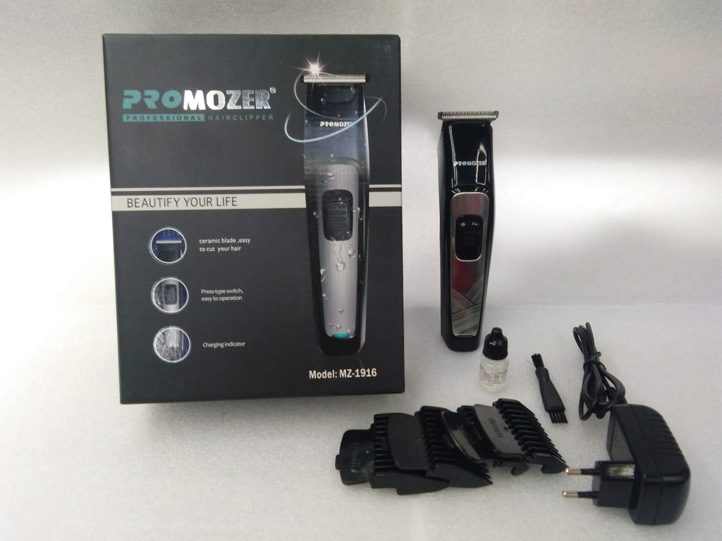 MOZER理发剪充电电推剪