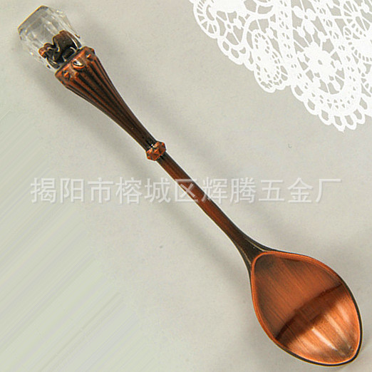 餐勺/勺子/调羹白底实物图