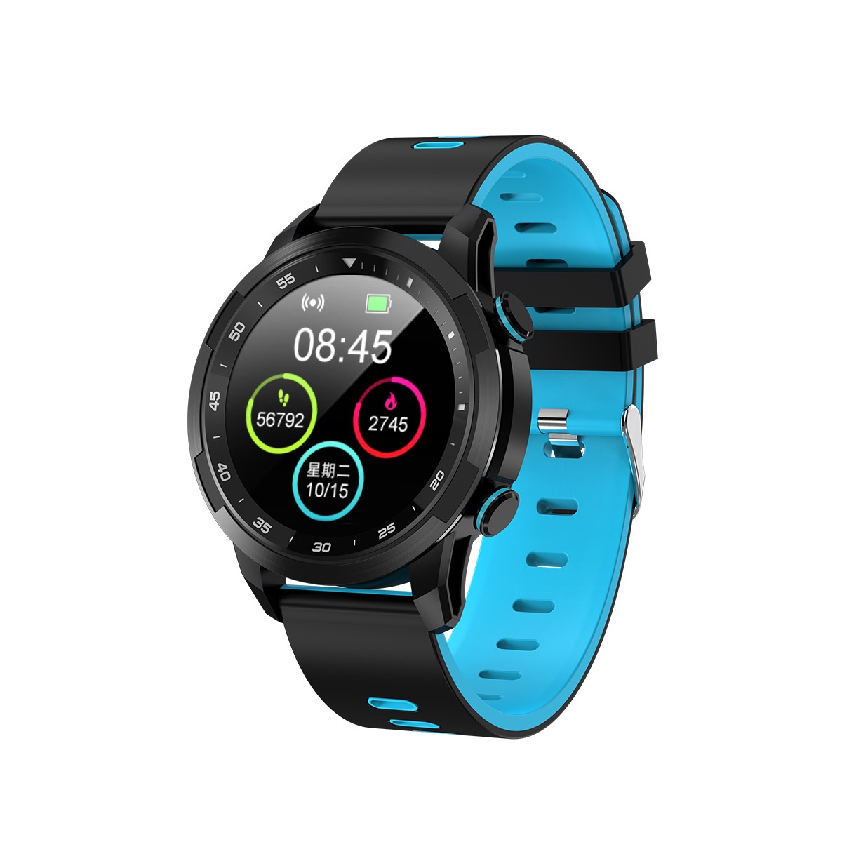 Yiwu Haofu's new 1.3-inch ZN10 full-touch smart heart rate and blood pressure watch supports offline scanning payment thumbnail