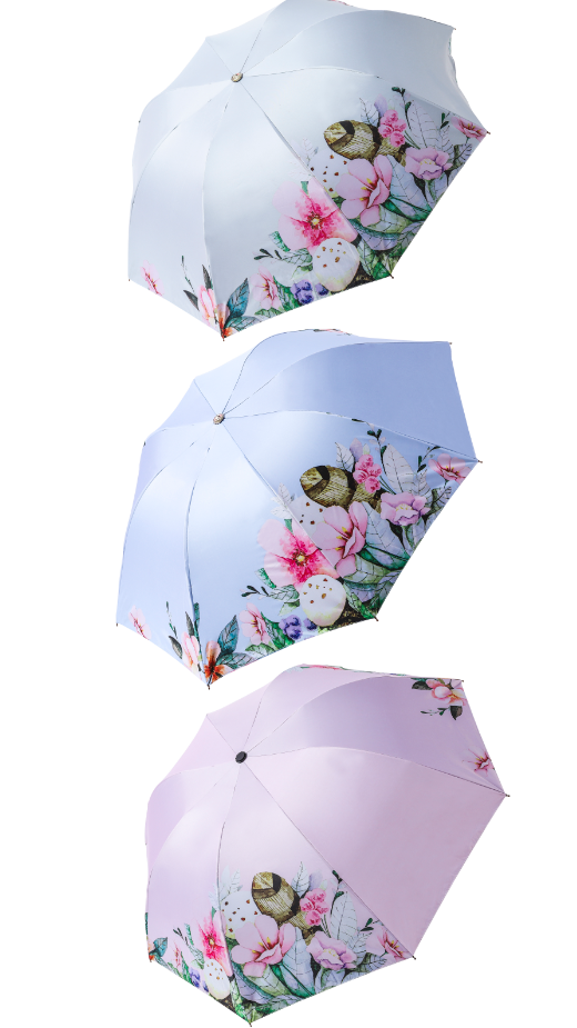 雨伞太阳伞晴雨两用双层防晒黑胶加厚加大女士产品图