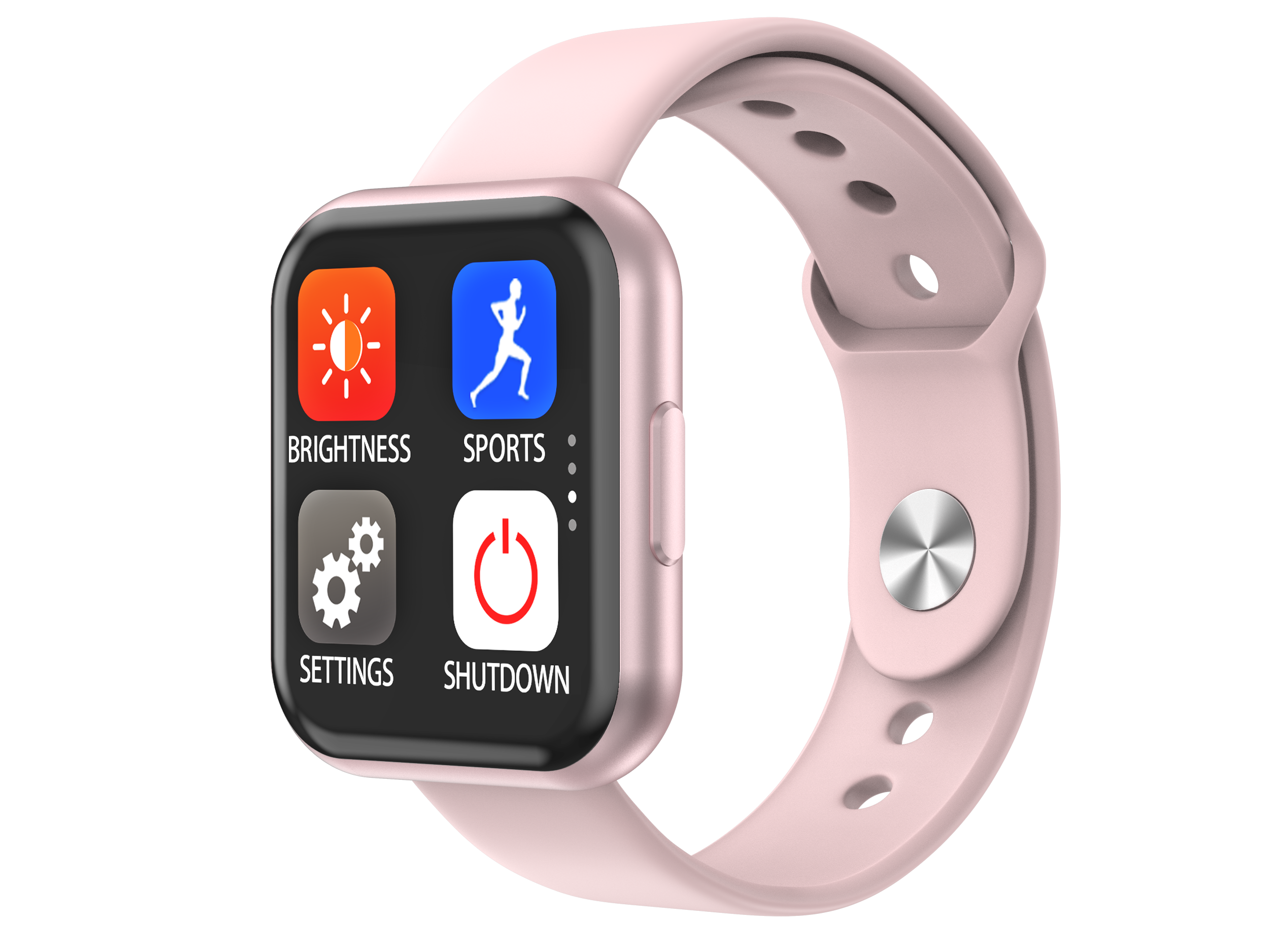 Yiwu good goods ZN130 fashion sports business wind smart bracelet waterproof news push health detection