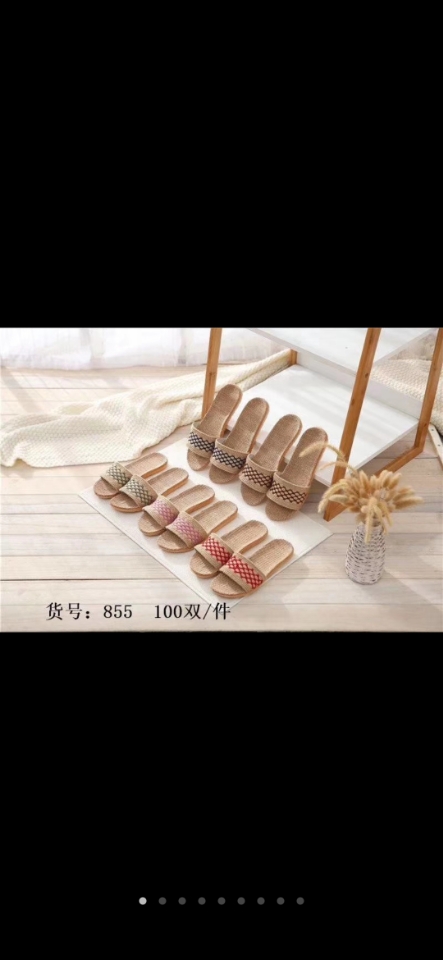 2020 new style linen slippers