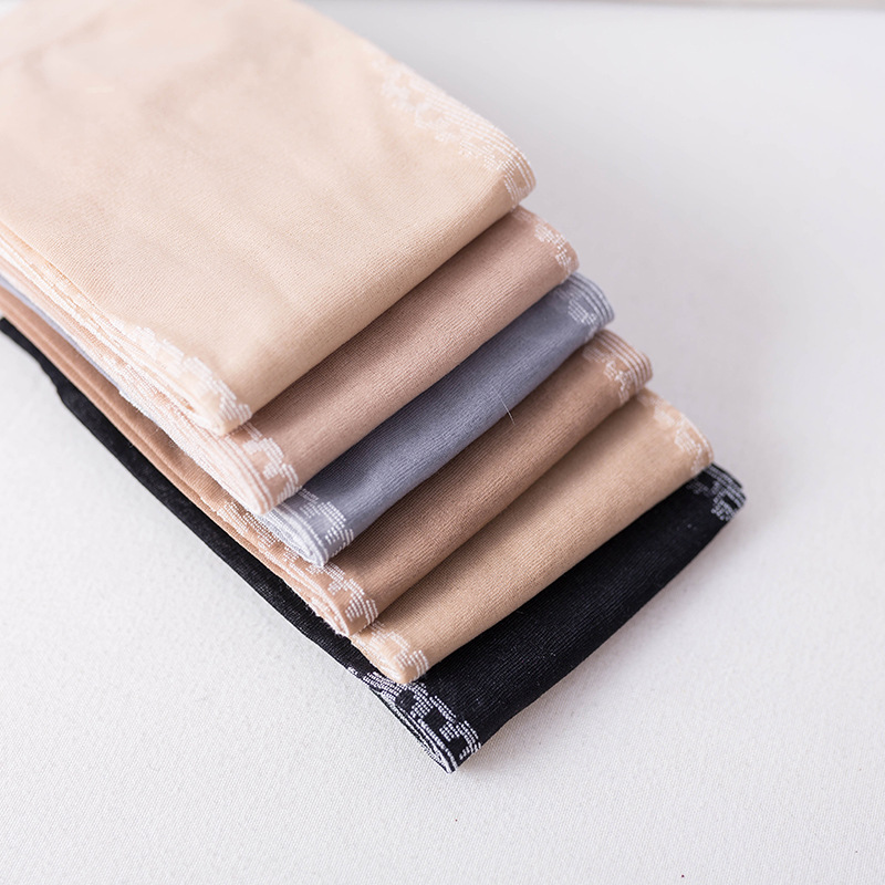 10双装春夏女士短丝袜防滑透气按摩底水晶袜防勾丝棉底隐形丝袜细节图