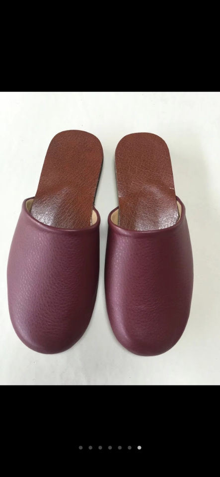 All-genuine leather anti-slip leather drag details Picture