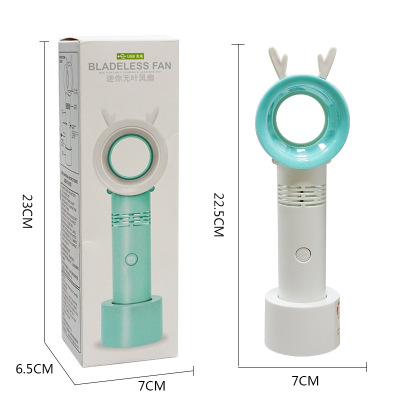 Mini USB Charging bladeless fan Portable charging fan