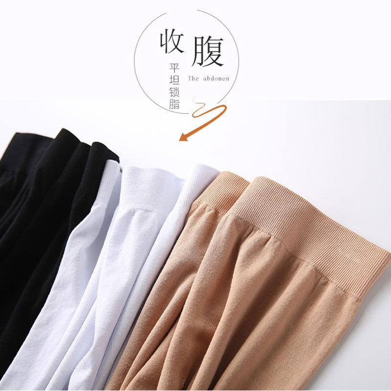 防走光安全裤女夏高腰打底五分纯棉弹力加大码保险短裤薄款胖MM产品图