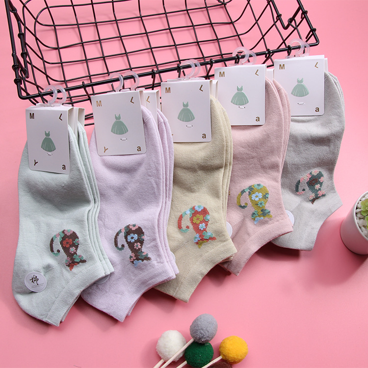 船袜、隐形袜实物图