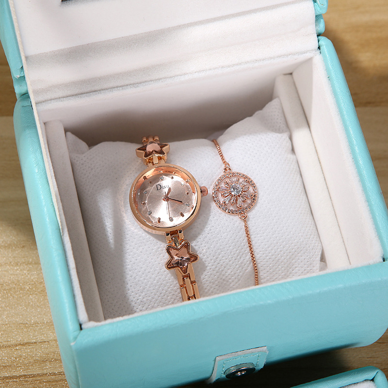 新款手表礼品6件套装时尚潮流手链手表轻奢百搭高档女士礼品套装产品图