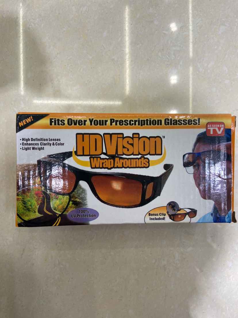 HD Vision Wrap Arounds TV Sunglasses Multi-functional Application Scenario