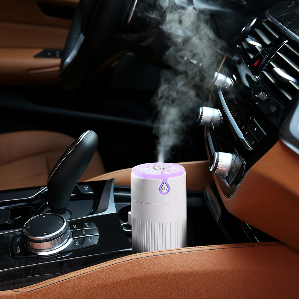 New mini car Cool Leaf humidifier from origin source, creative household large-capacity air purification atomizer Item Picture